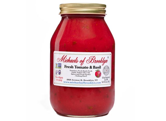 Michael's of Brooklyn Tomatoes & Fresh Basil Pasta Sauce 