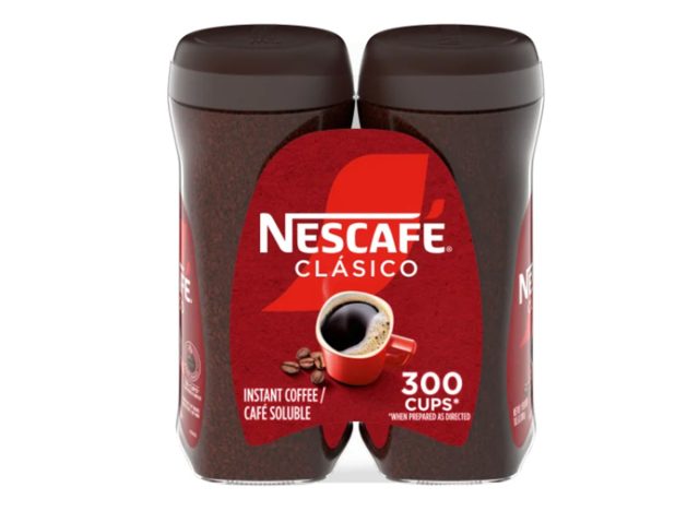 NESCAFE CLASICO Instant Coffee, Dark Roast