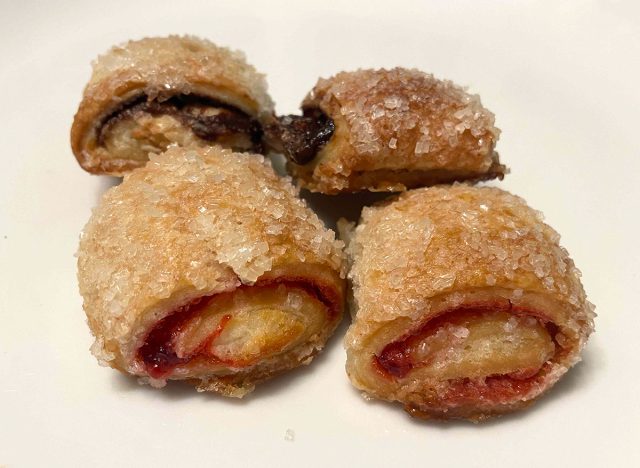 Raspberry Walnut & Chocolate Rugula with Cream Cheese