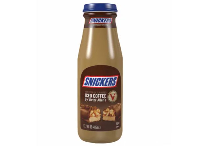 Snickers Iced Coffee Latte