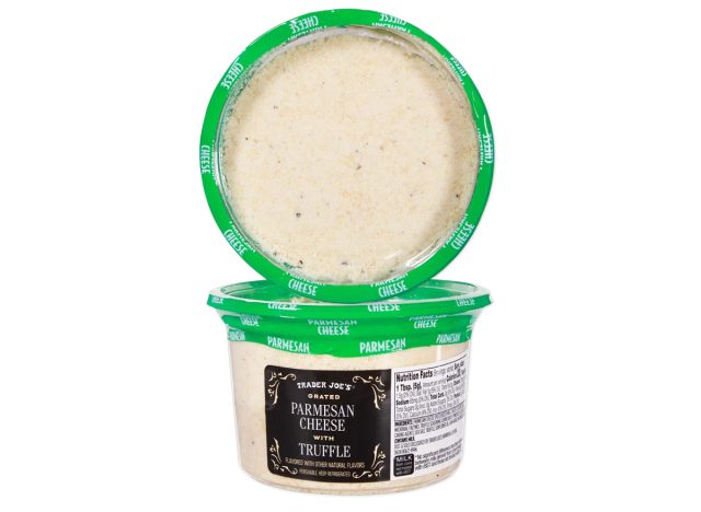 Trader Joe's Grated Parmesan Cheese with Truffle