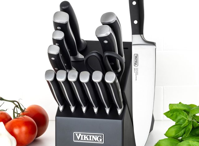 Viking 15-piece German Steel Knife Block Set