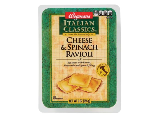 Wegmans Italian Classics Cheese & Spinach Ravioli