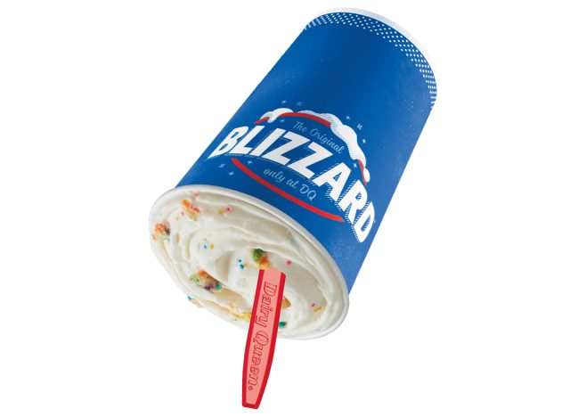 Dairy Queen Confetti Cake Blizzard Treat
