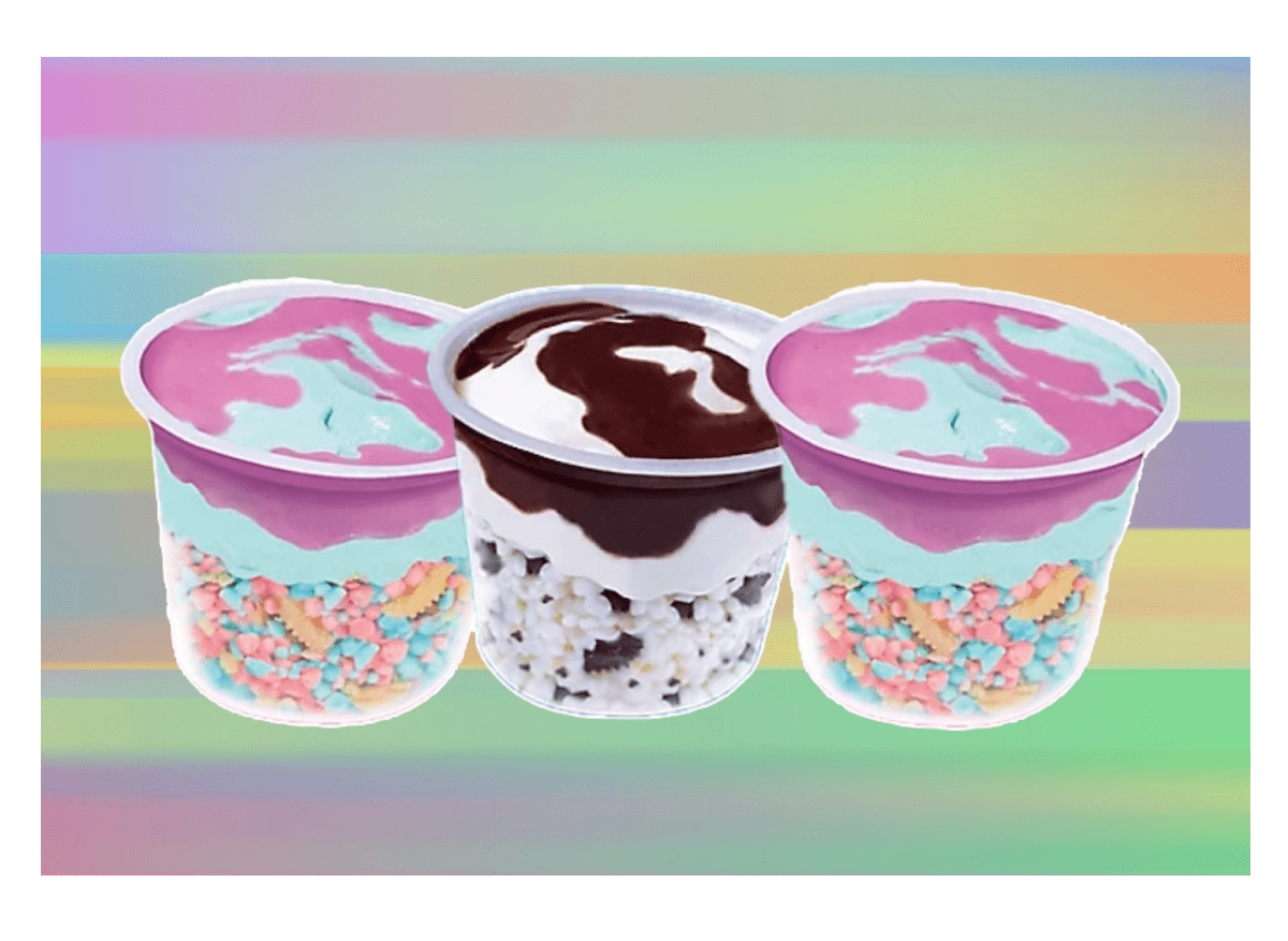 Desserts, groceries, frozen foods, Dippin’ Dots