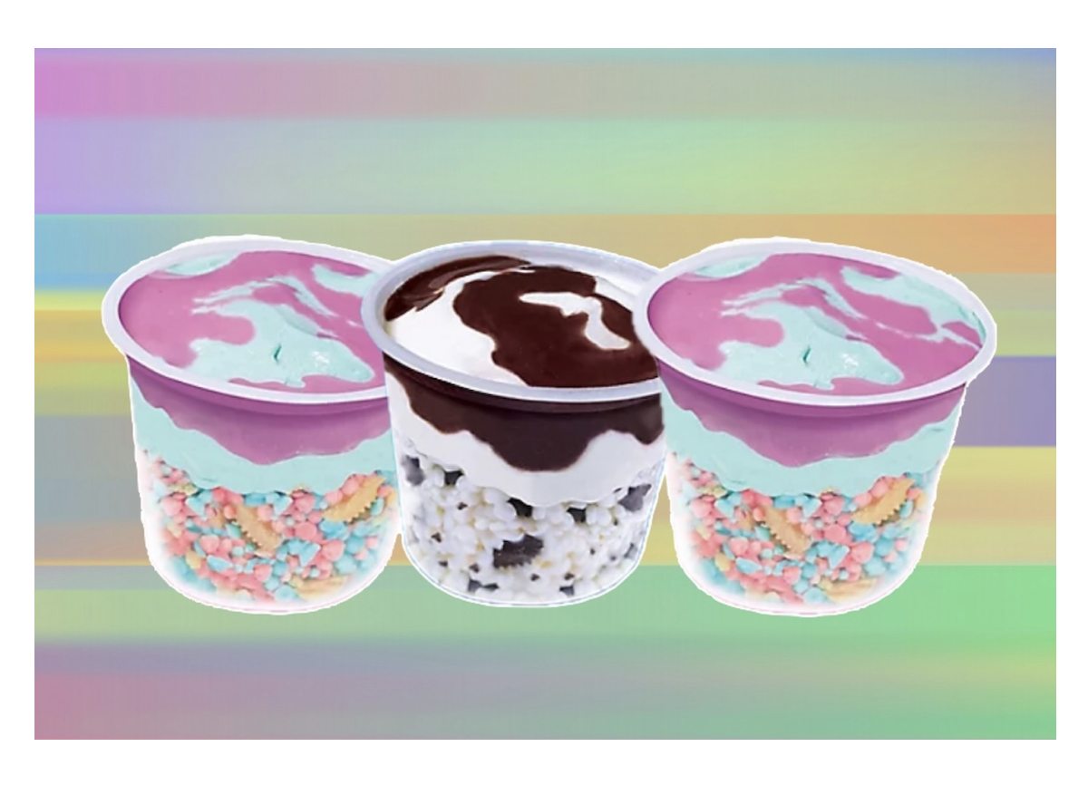 Desserts, groceries, frozen foods, Dippin’ Dots
