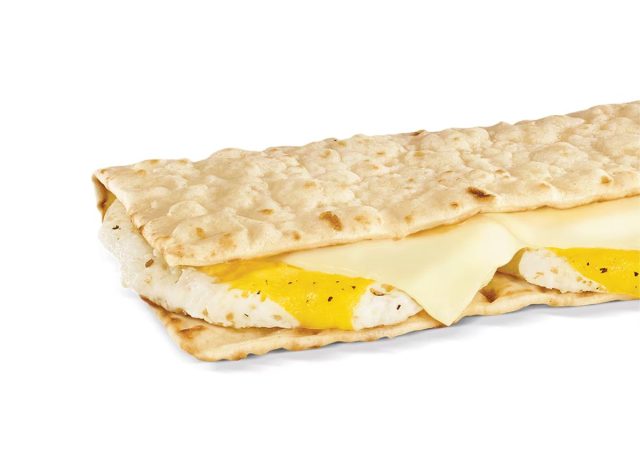 Egg White and cheese flatbread 