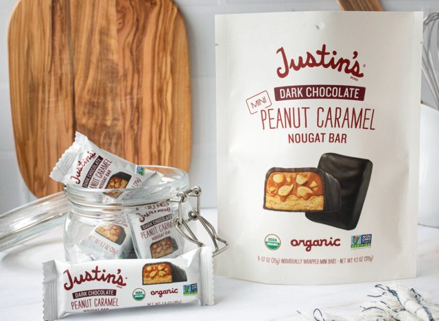 Justin's Dark Chocolate Peanut Caramel Nougat