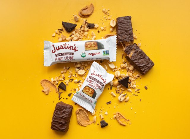 Justin's Dark Chocolate Peanut Caramel Nougat