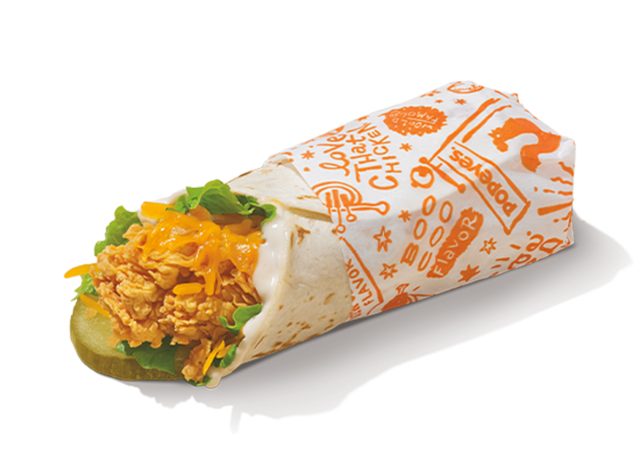Popeyes Classic Chicken Wrap