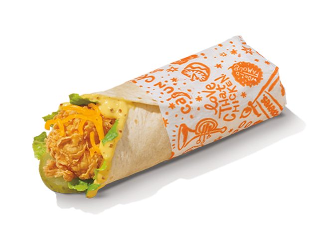 Popeyes Honey Mustard Chicken Wrap