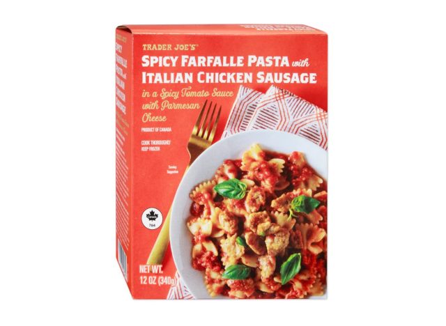 Trader Joe's Spicy Farfalle Pasta