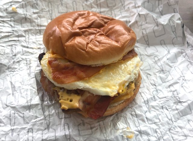 Wendy's Breakfast Baconator