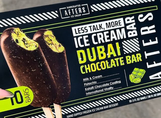 Dubai Chocolate Bar Ice Cream