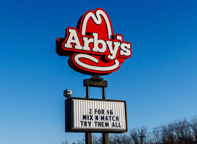Marion - Circa January 2018: Arby's Retail Fast Food Location. Arby's operates over 3,300 restaurants