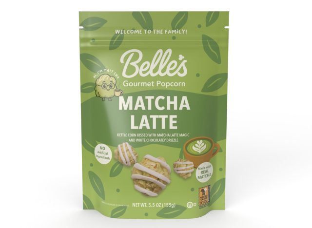 Belle's Gourmet Popcorn Matcha Latte Popcorn