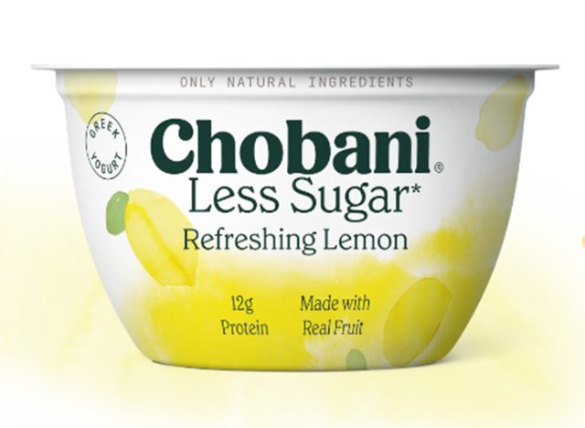 Chobani Less Sugar Greek Yogurt