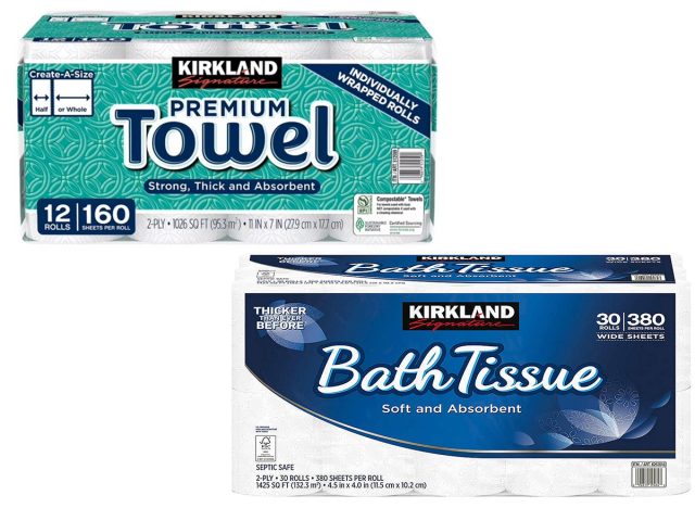 Toilet Paper and Paper Towels