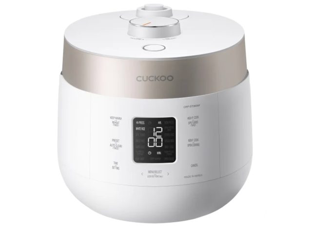 CUCKOO 6-Cup Twin Pressure Rice Cooker