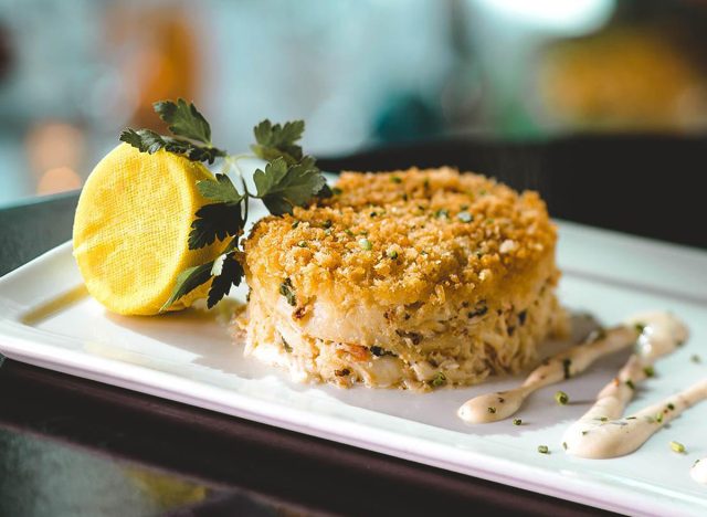 Eddie V's Prime Seafood Crab Cakes 