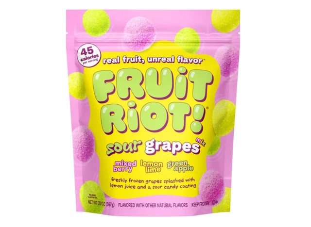 Fruit Riot Frozen Sour Grapes