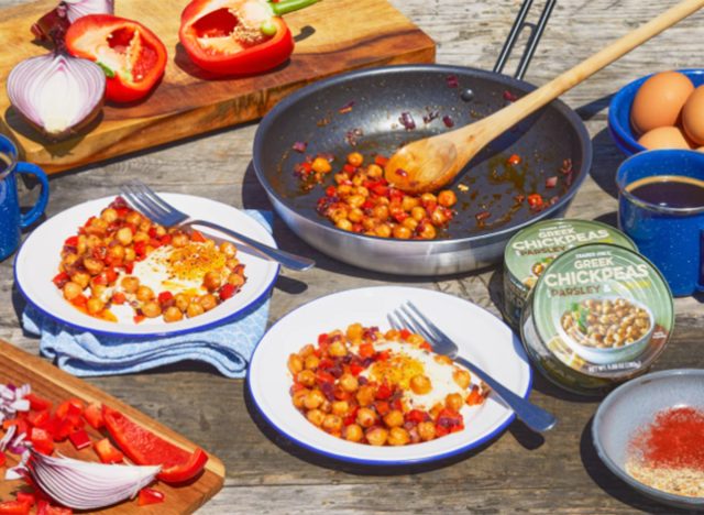 Greek Chickpeas with Cumin and Parsley