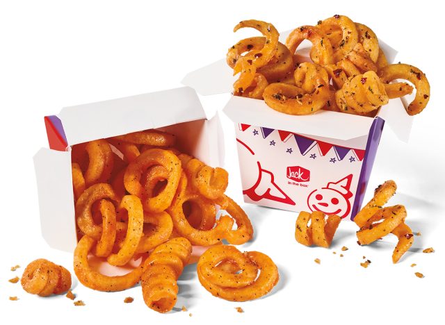 Jack in the Box Flavored Seasoned Curly Fries