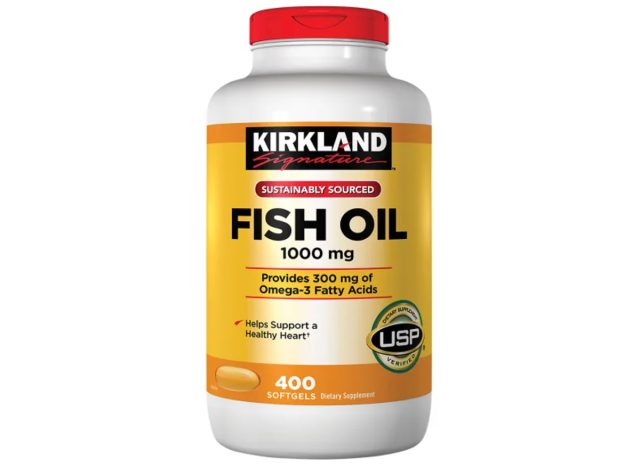 Kirkland Signature Fish Oil 1000 mg., 400 Softgels