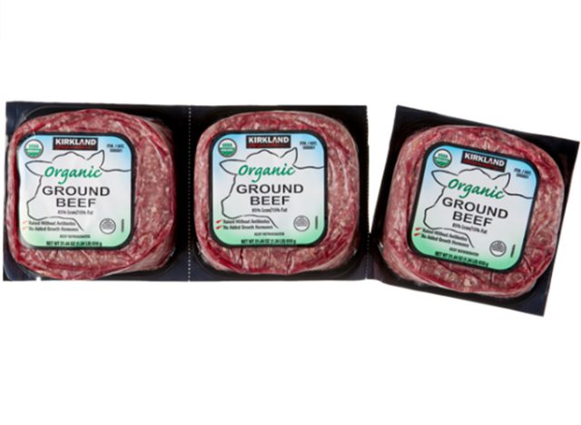 Kirkland Signature Organic Ground Beef, 85% Lean