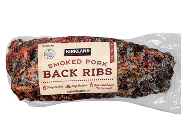 Kirkland Signature Smoked Pork Ribs