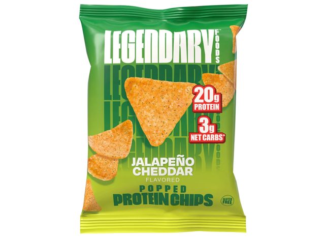 Legendary Jalapeno Cheddar Popped Protein Chips