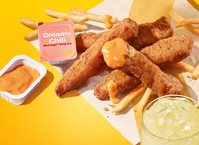 McCrispy Strips and Creamy Chili Dip