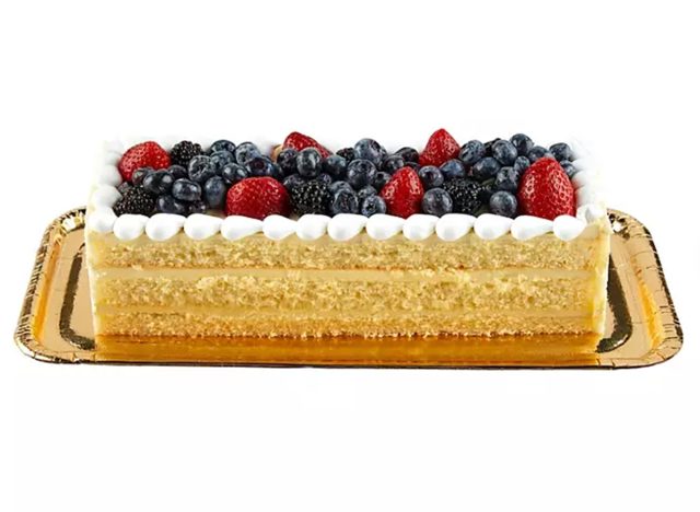 Member's Mark Sweet Fruit Topped Chantilly Cream Bar Cake
