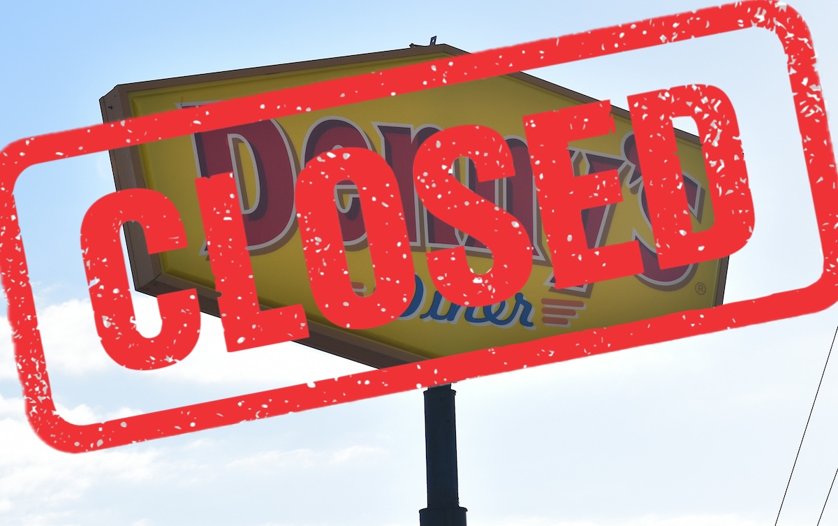 Restaurant closures, Dennys
