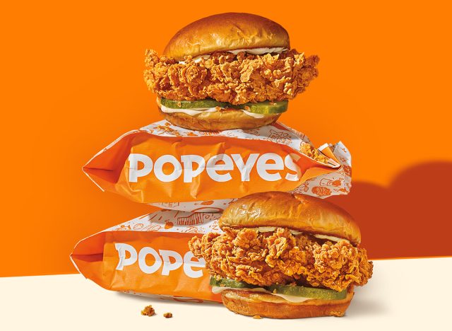 Popeyes Fried Chicken Sandwich 