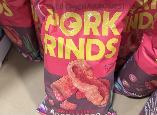 Sweet and Spicy Korean BBQ Pork Rinds