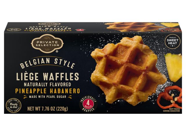 Private Selection Pineapple Habanero Liege Waffles
