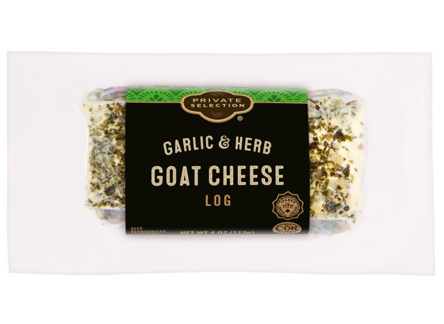Private Selection Garlic and Herb Goat Cheese Log