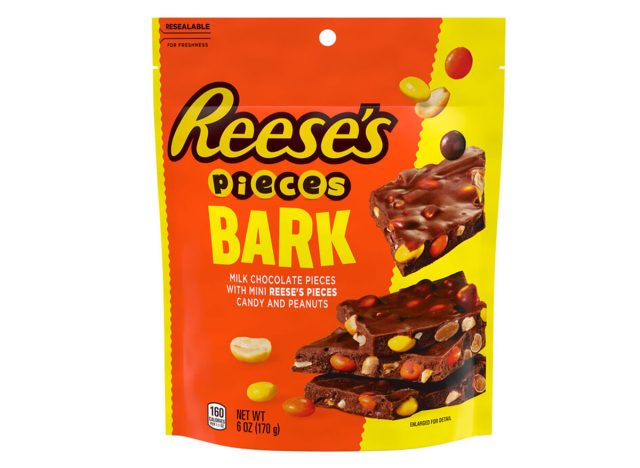 Reese's Pieces Bark with Reese's Pieces Minis and Peanuts