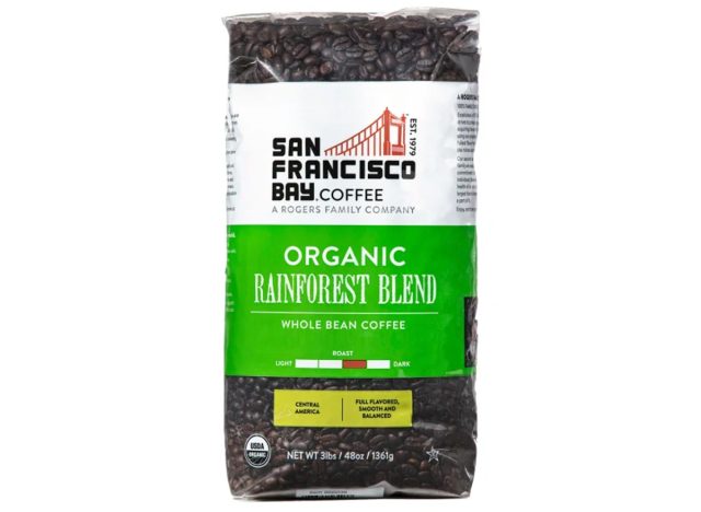 San Francisco Bay Organic Rainforest Blend Whole Bean Coffee