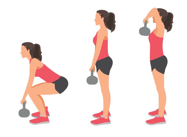Squat High Pull