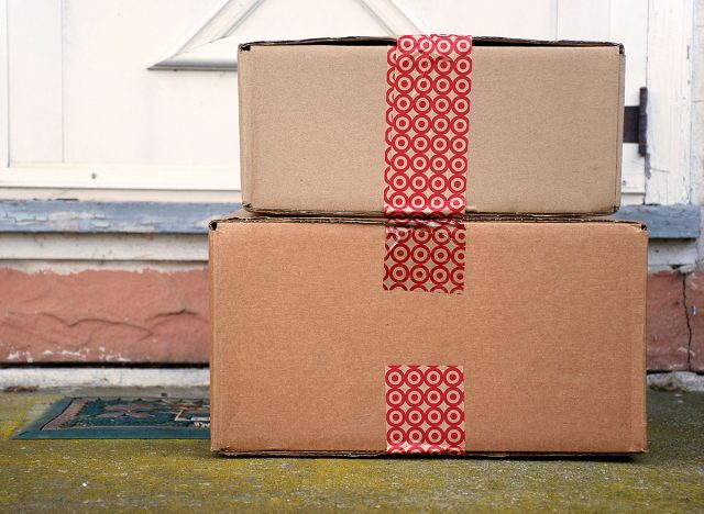 Image of Target packages.