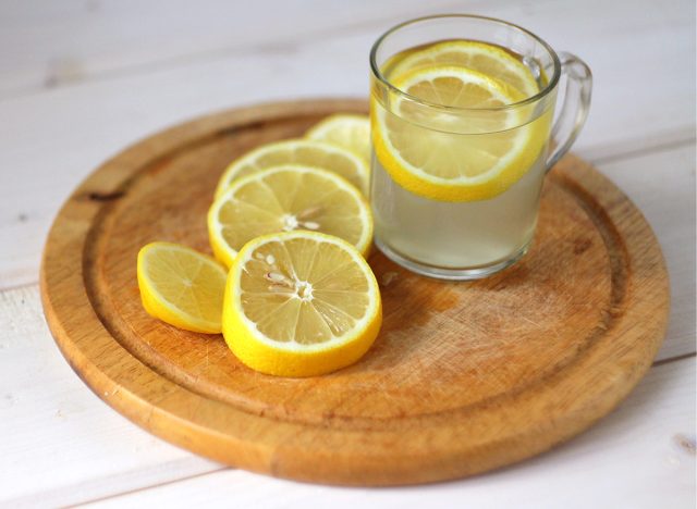Hot Lemon water