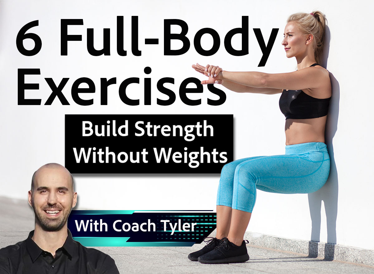 wall sit exercise Coach Tyler Read cover