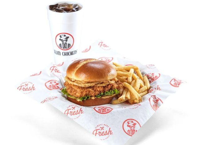 Slim Chickens Cayenne Ranch Sandwich
