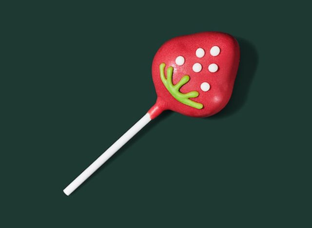 Starbucks Strawberries & Cream Cake Pop