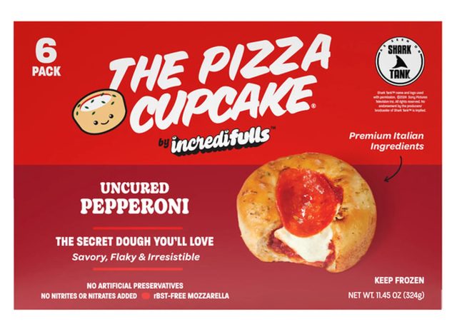 The Pizza Cupcake Pepperoni Gourmet Pizza Snack