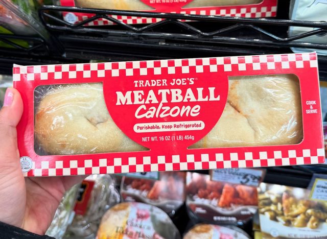 Trader Joe's Meatball Calzone