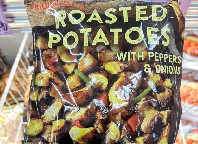 Trader Joe's Frozen Potatoes with Peppers and Onions