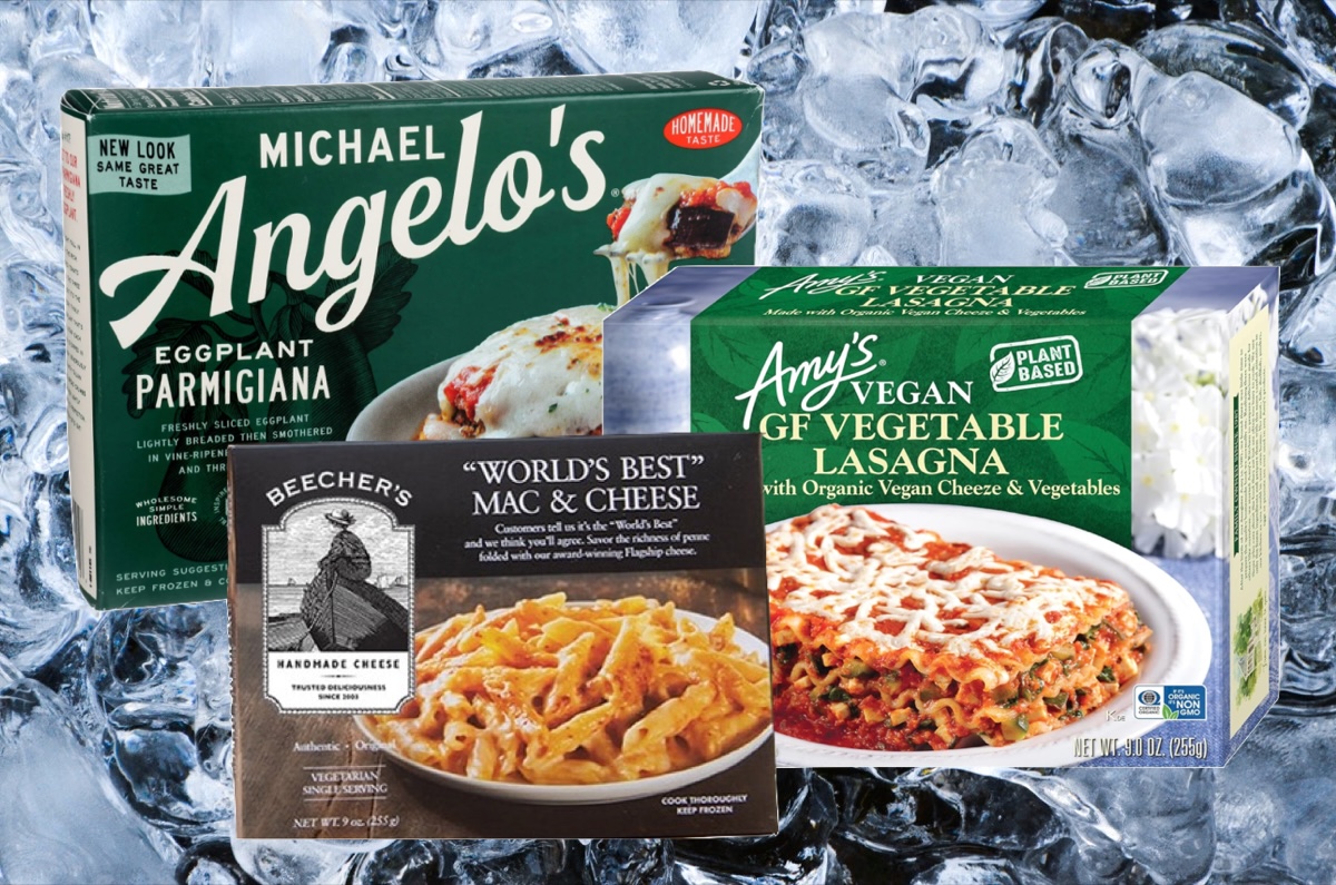Groceries, frozen foods, frozen pasta